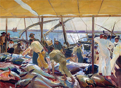 The Tunny Catch Joaquin Sorolla